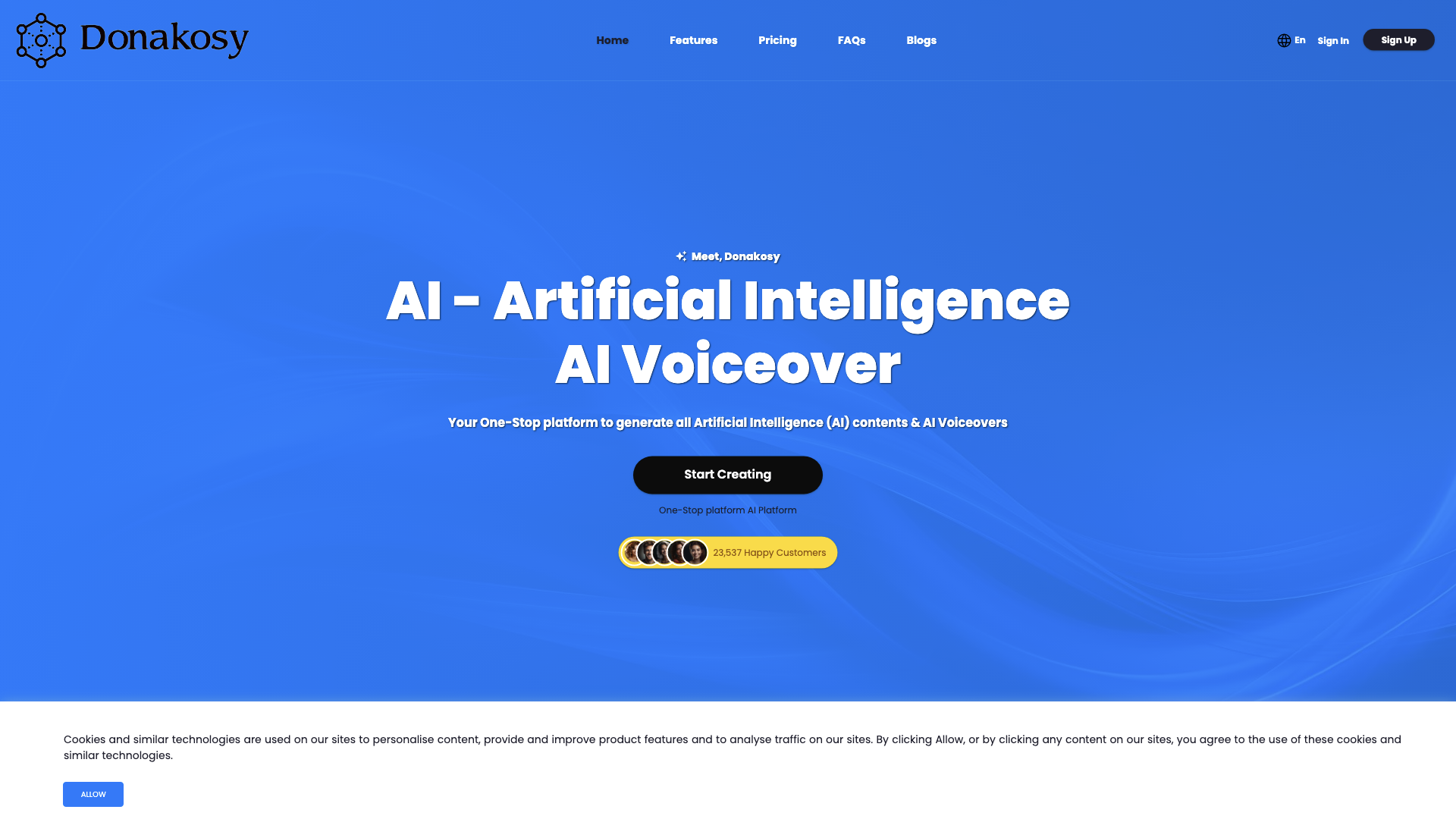 Donakosy is the sophisticated AI platform for professionals. Donakosy is the sophisticated AI platform for professionals.
