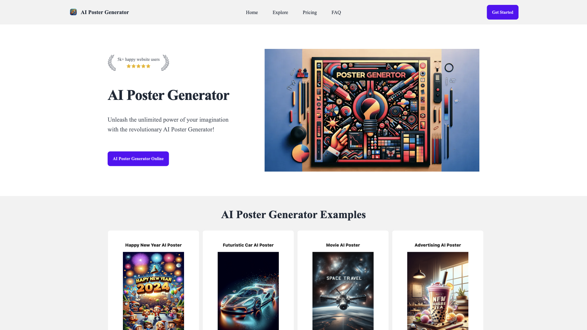 AI Poster Generator - Free AI Poster Generator