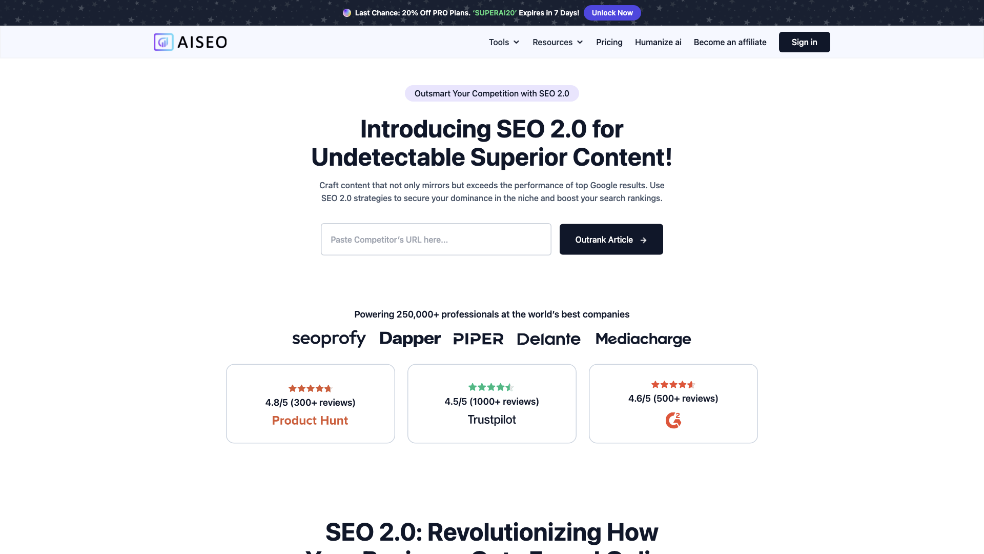AISEO - Your AI writer for SEO.