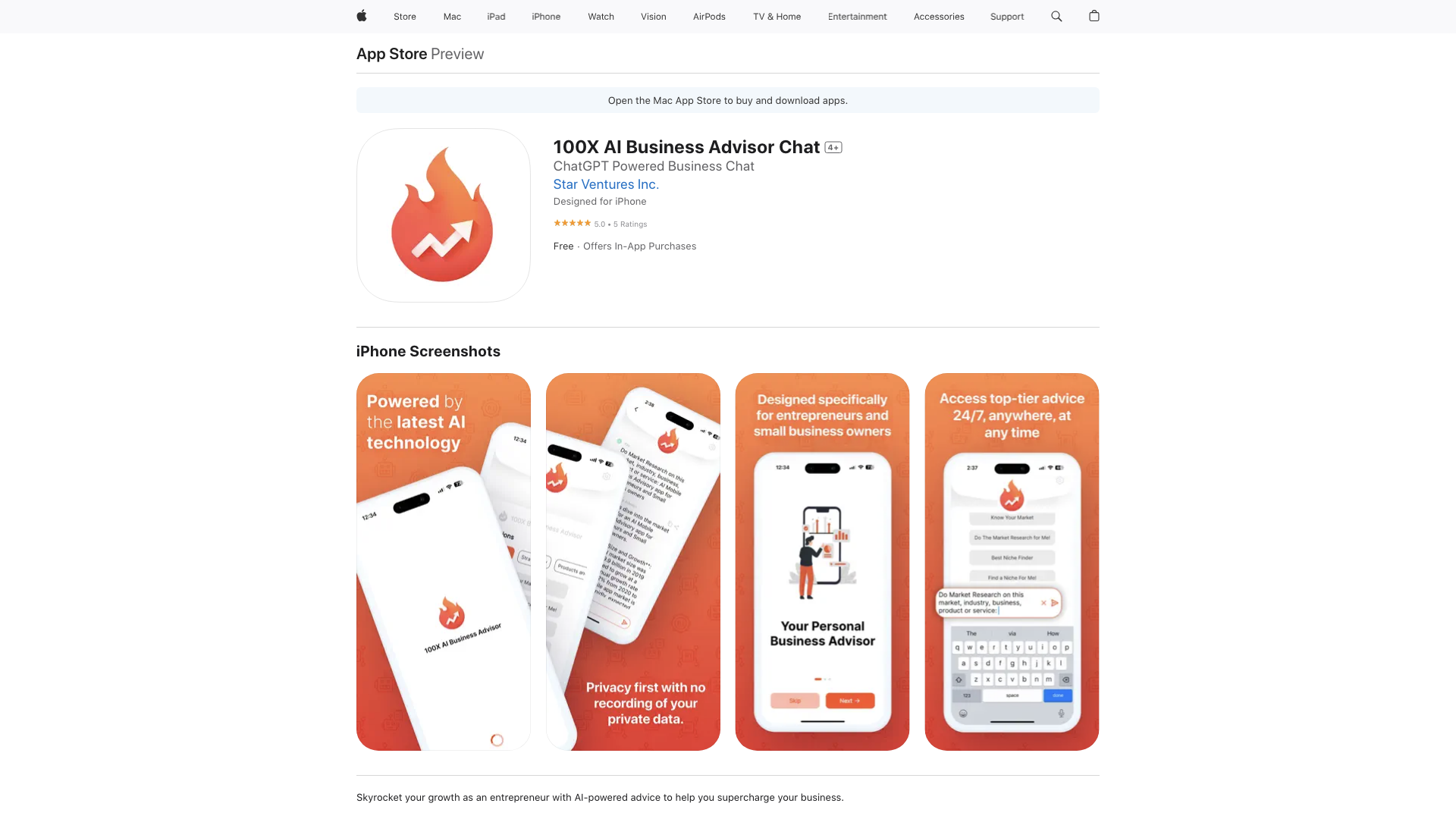 100X AI Business Advisor Chat on the App Store 100X AI Business Advisor Chat on the App Store