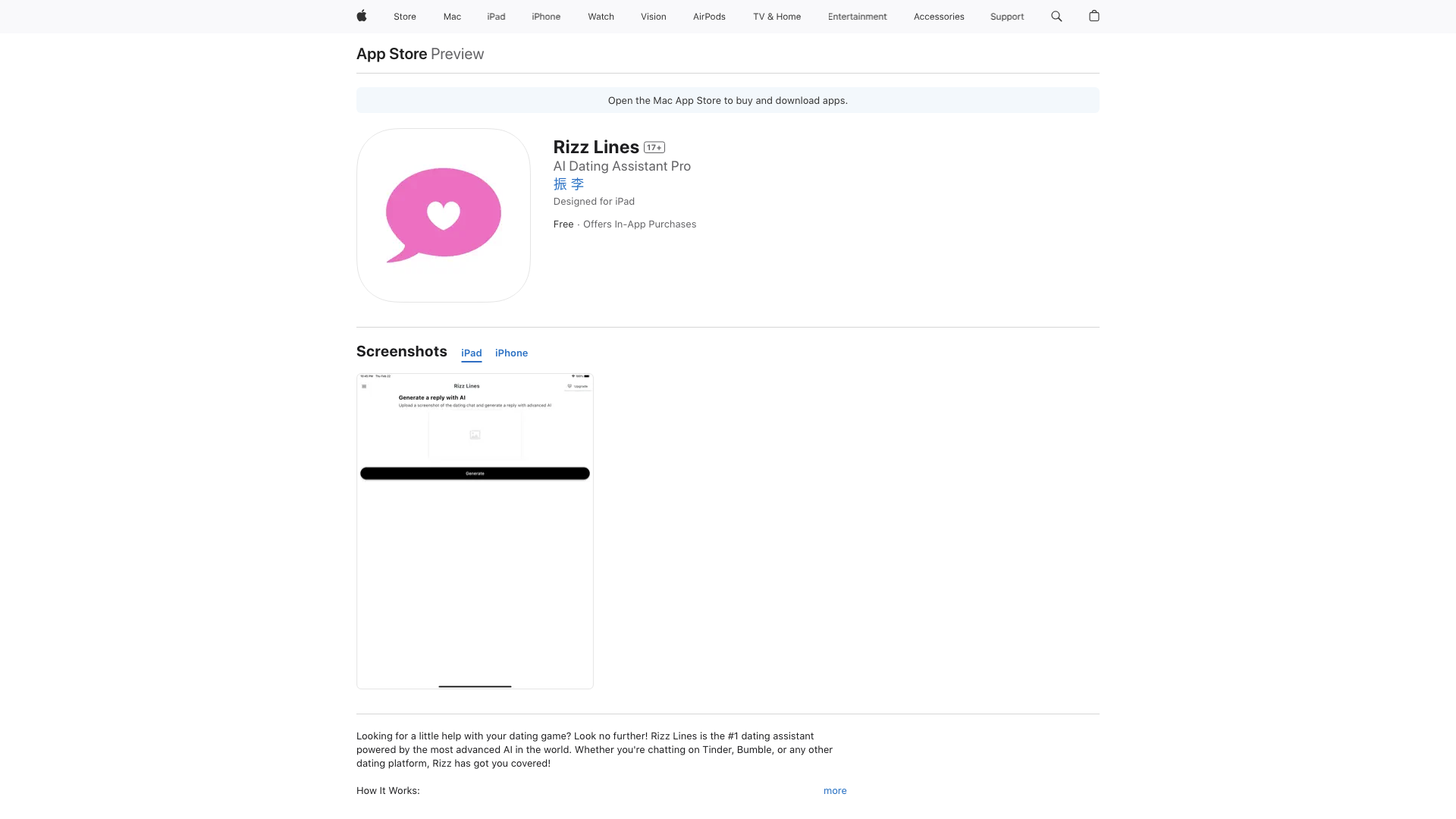 Rizz Lines on the App Store