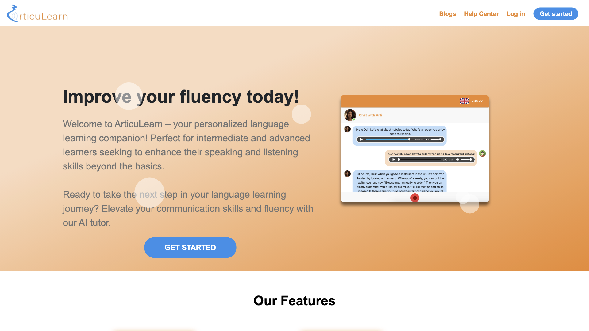 ArticuLearn - Improve Your Fluency Today