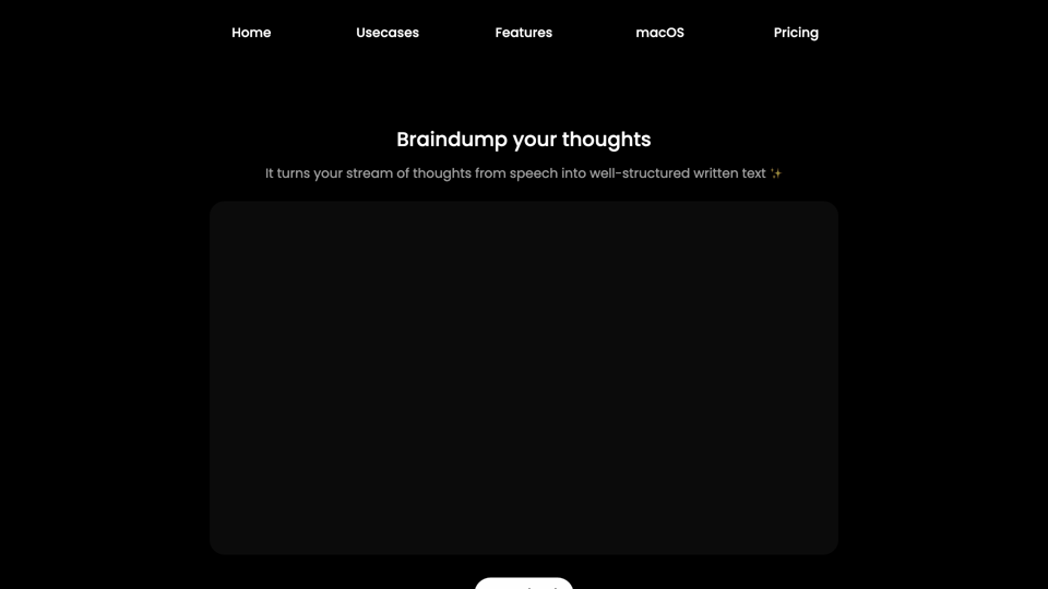 Audio writer site's screenshot