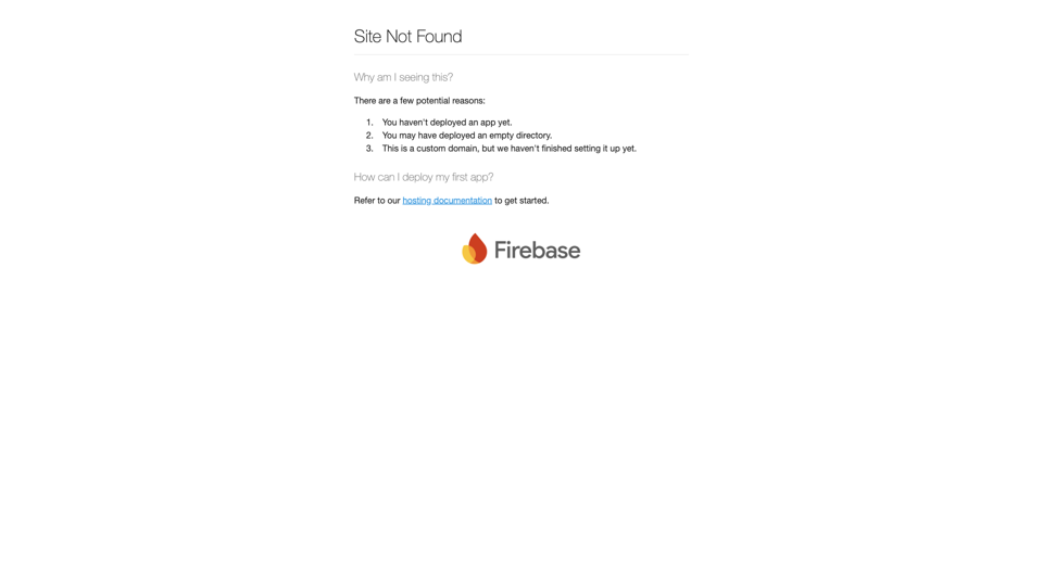 Site Not Found site's screenshot