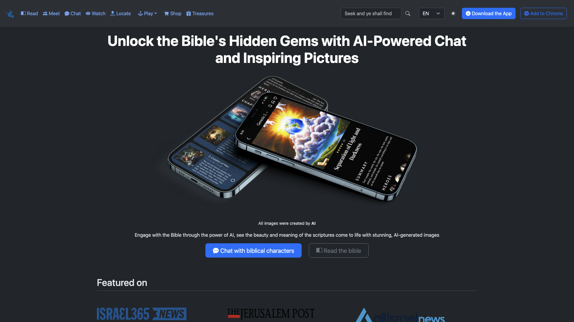 AI meets faith in stunning Bible art | BiblePics