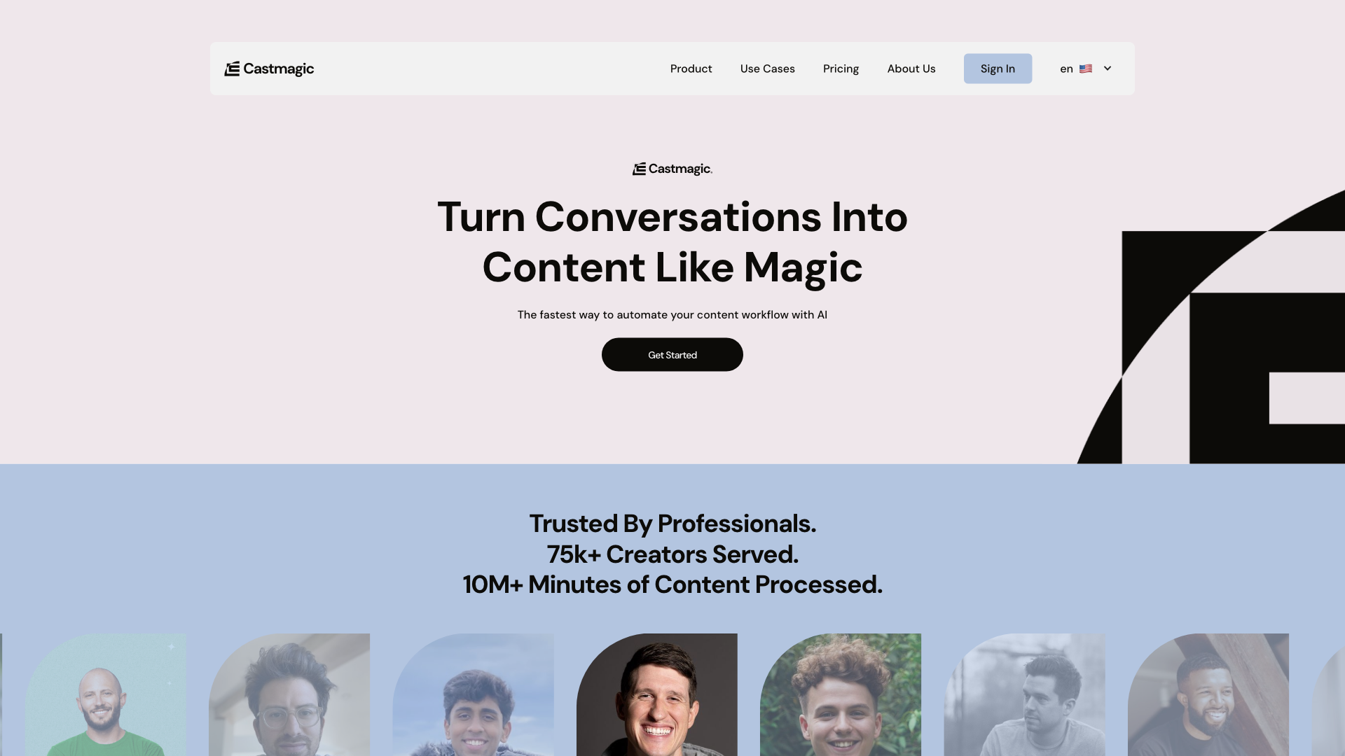 Castmagic - 10x Audio Content With AI