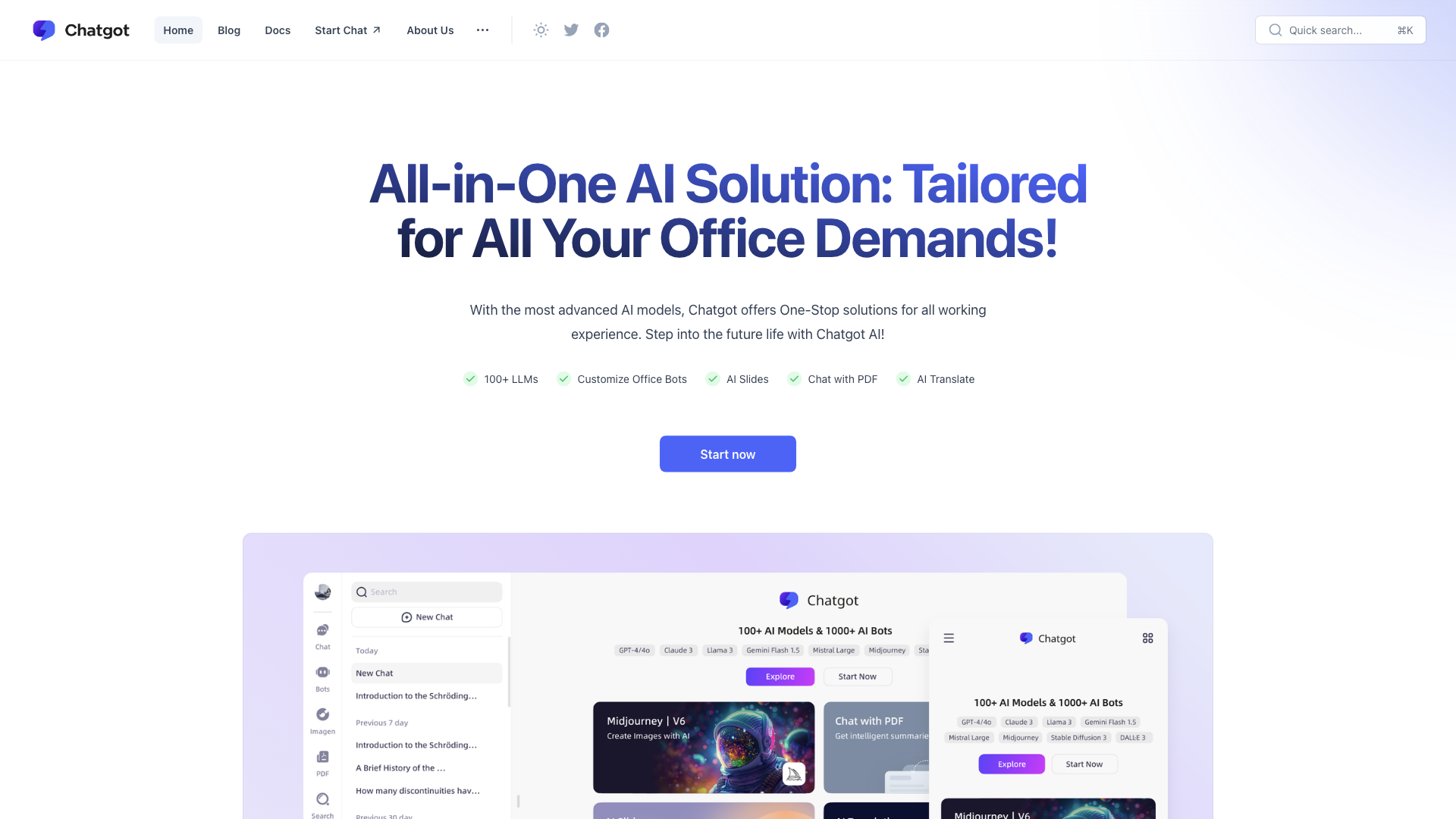 Chatgot: All-in-One AI Solution
