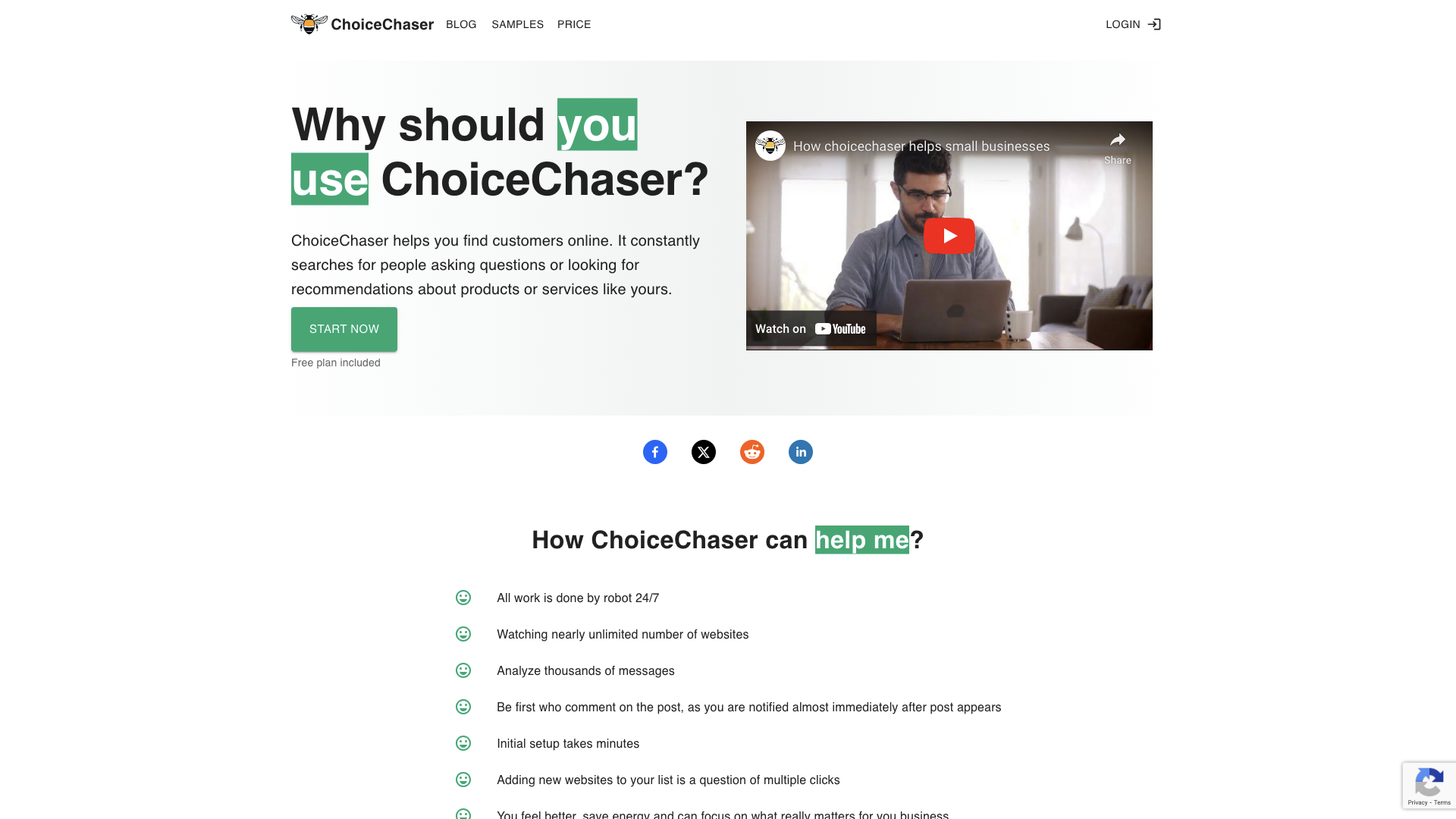 Collect leads with help of AI - Choice Chaser Collect leads with help of AI - Choice Chaser