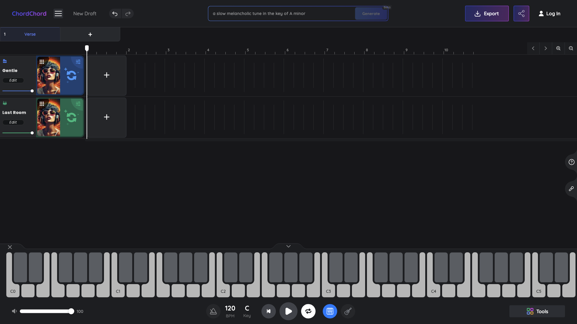 ChordChord: Chord Progression Generator & AI Chord Player