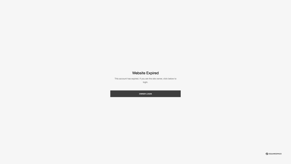 Squarespace - Website Expired site's screenshot