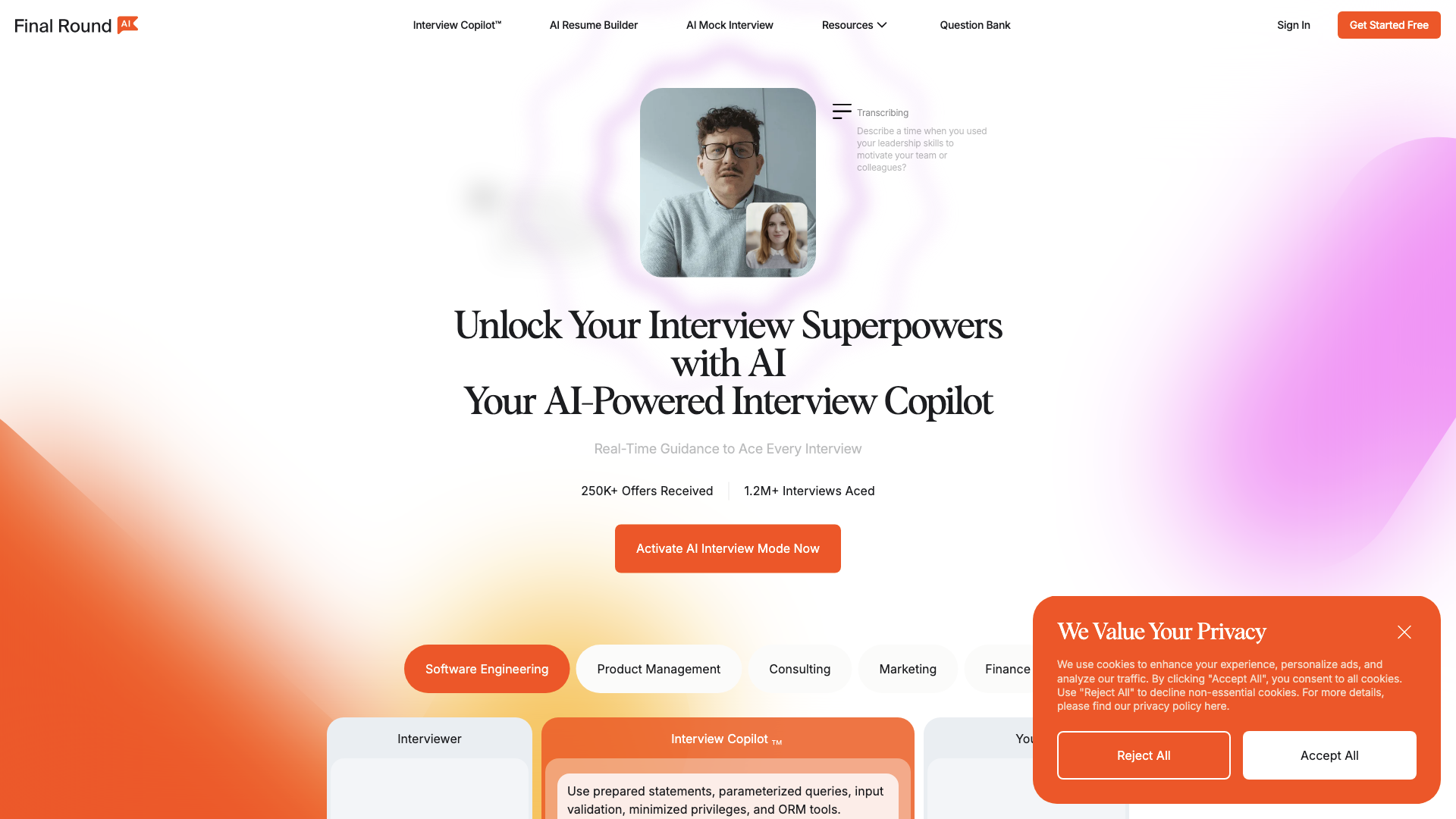 Final Round AI: Interview Copilot