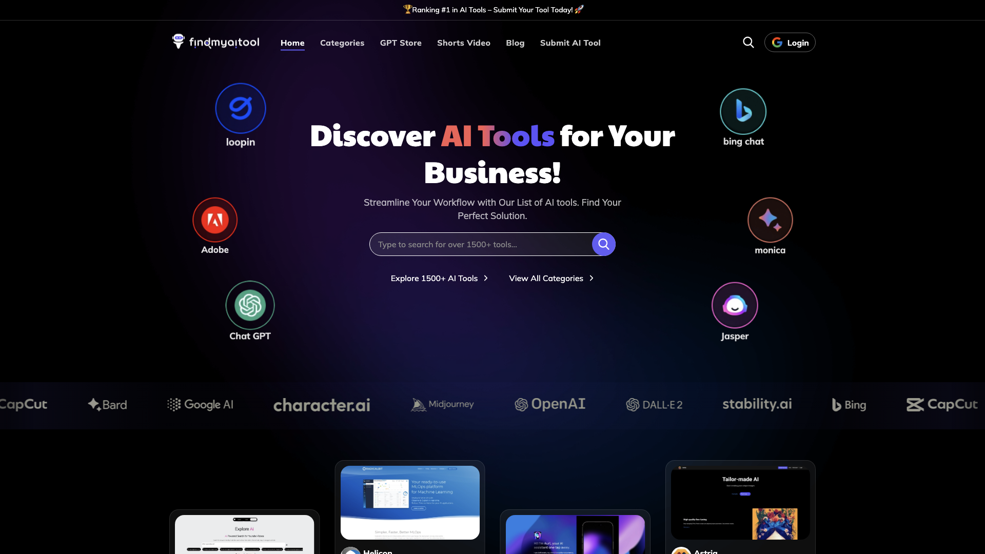 FindMyAITool - List of AI Tools