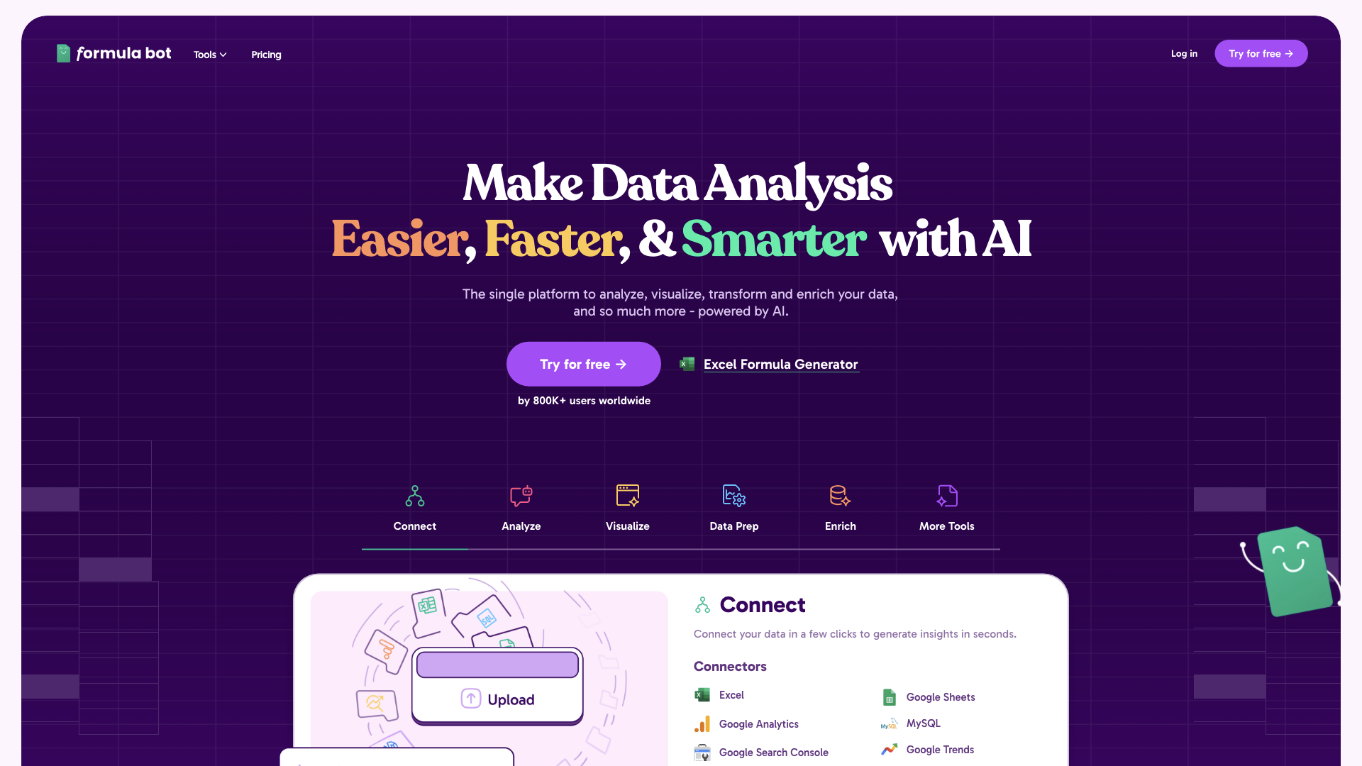 AI Data Analytics Tools - Formula Bot