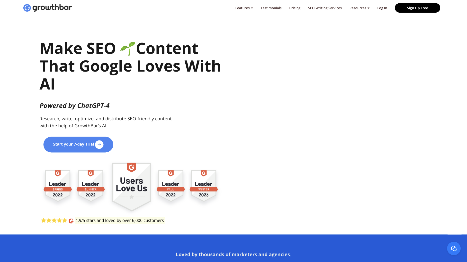 GrowthBar - The Ultimate AI Writing Tool for Bloggers & Content Teams