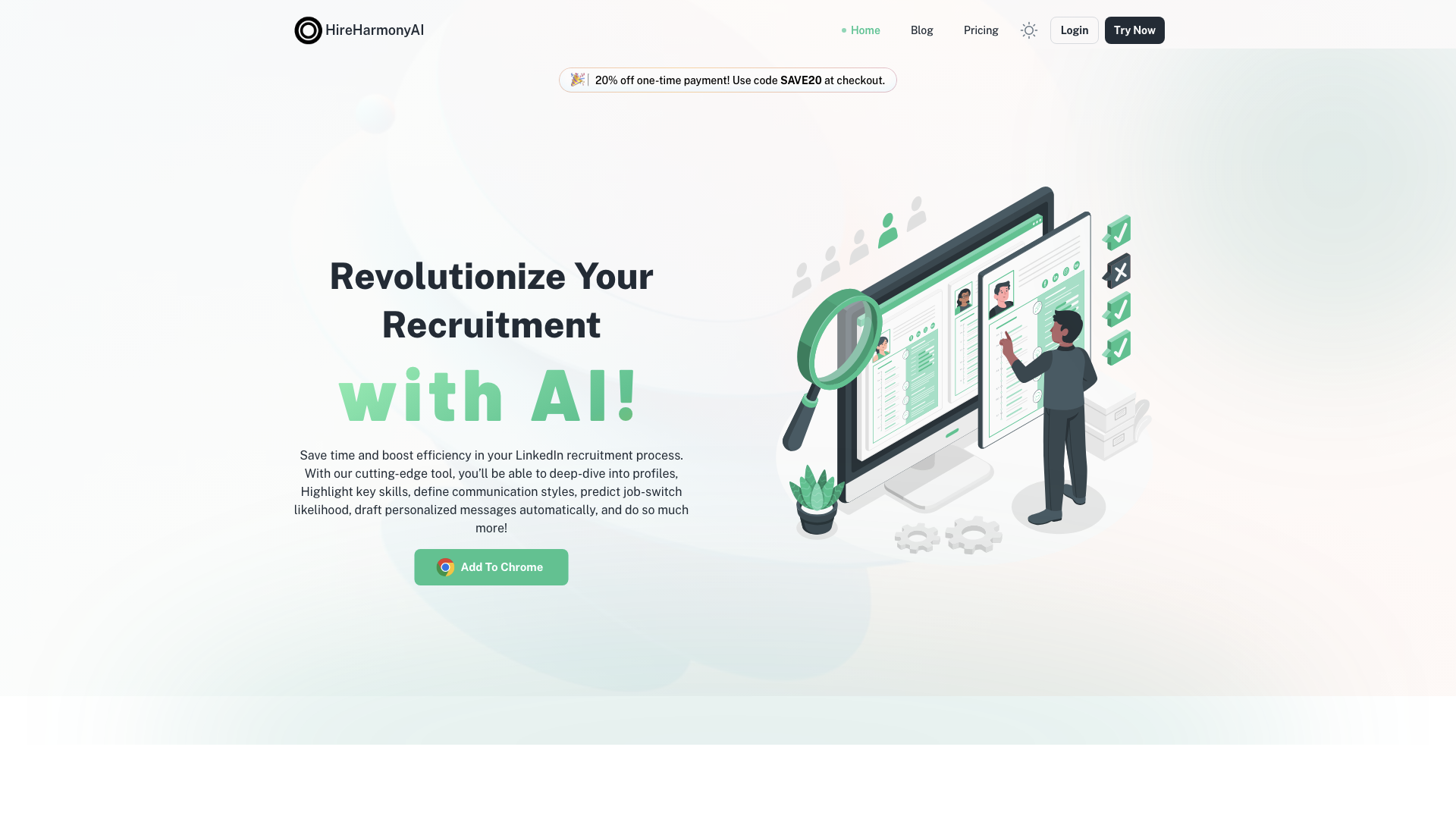 HireHarmonyAi - Revolutionize Your Recruiting with AI HireHarmonyAi - Revolutionize Your Recruiting with AI