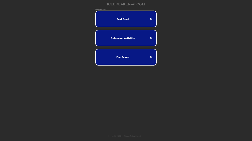 icebreaker-ai.com site's screenshot