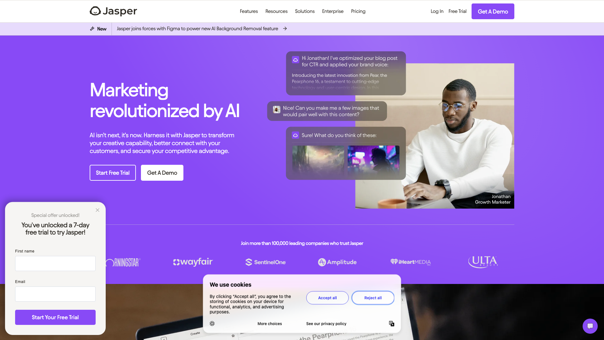 Jasper | AI copilot for enterprise marketing teams