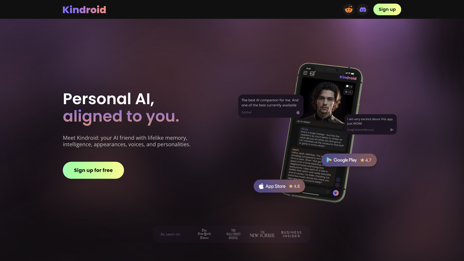 Kindroid: Your Personal AI