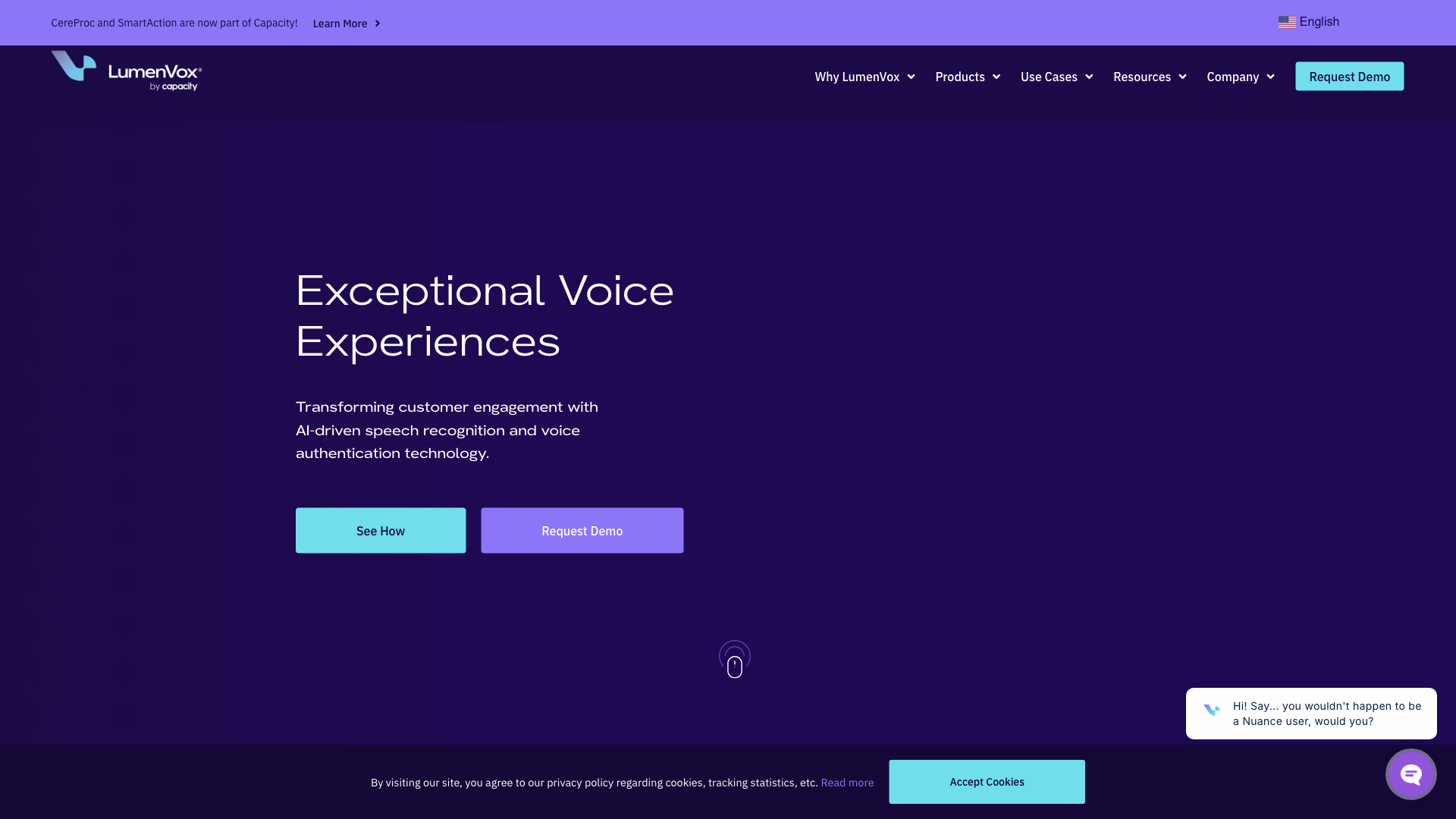 LumenVox: AI Speech Recognition & Voice Authentication LumenVox: AI Speech Recognition & Voice Authentication