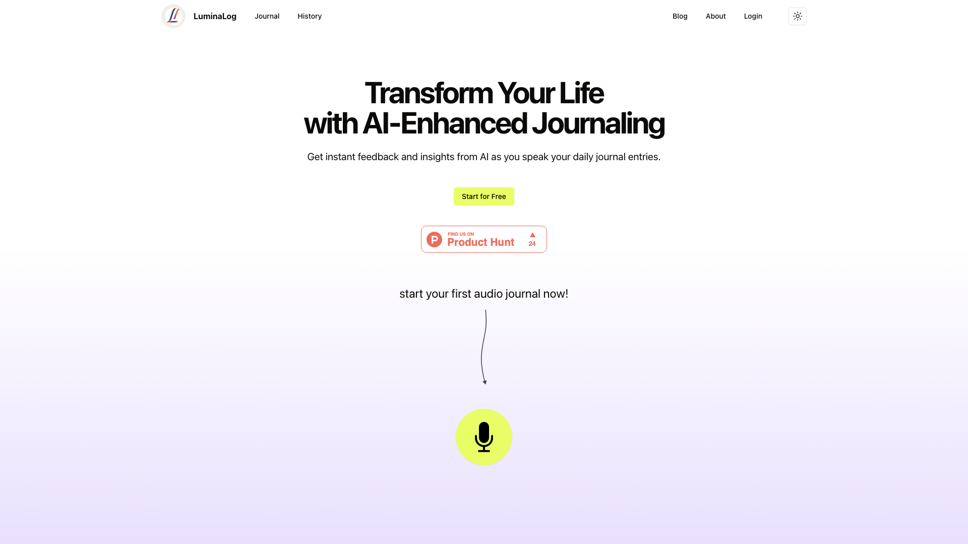 A journaling app with the most powerful AI baked in A journaling app with the most powerful AI baked in