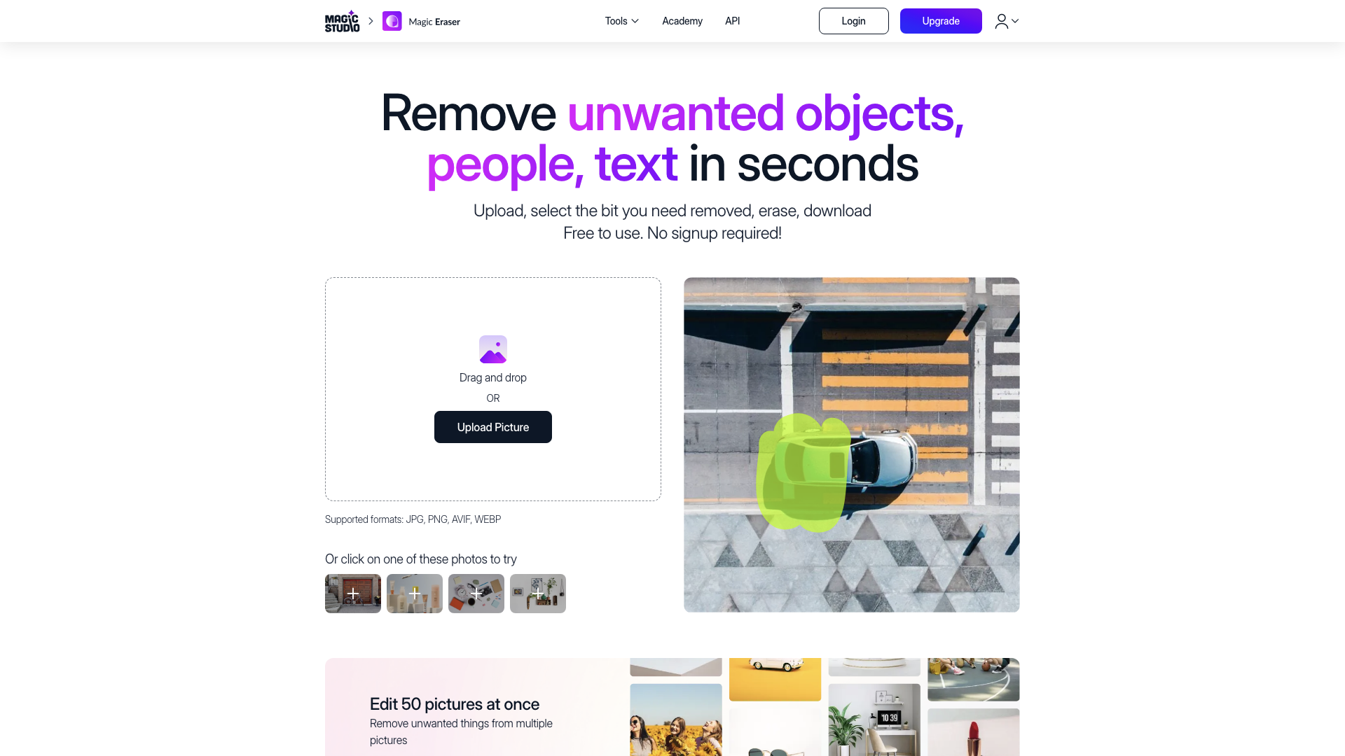 Remove objects from photos | Magic Eraser by Magic Studio
