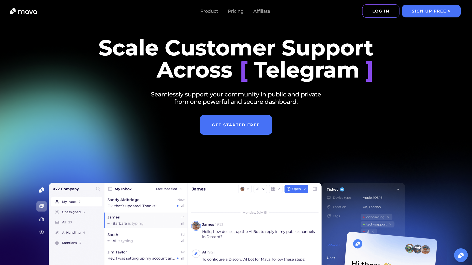 Mava - Customer Support for Communities