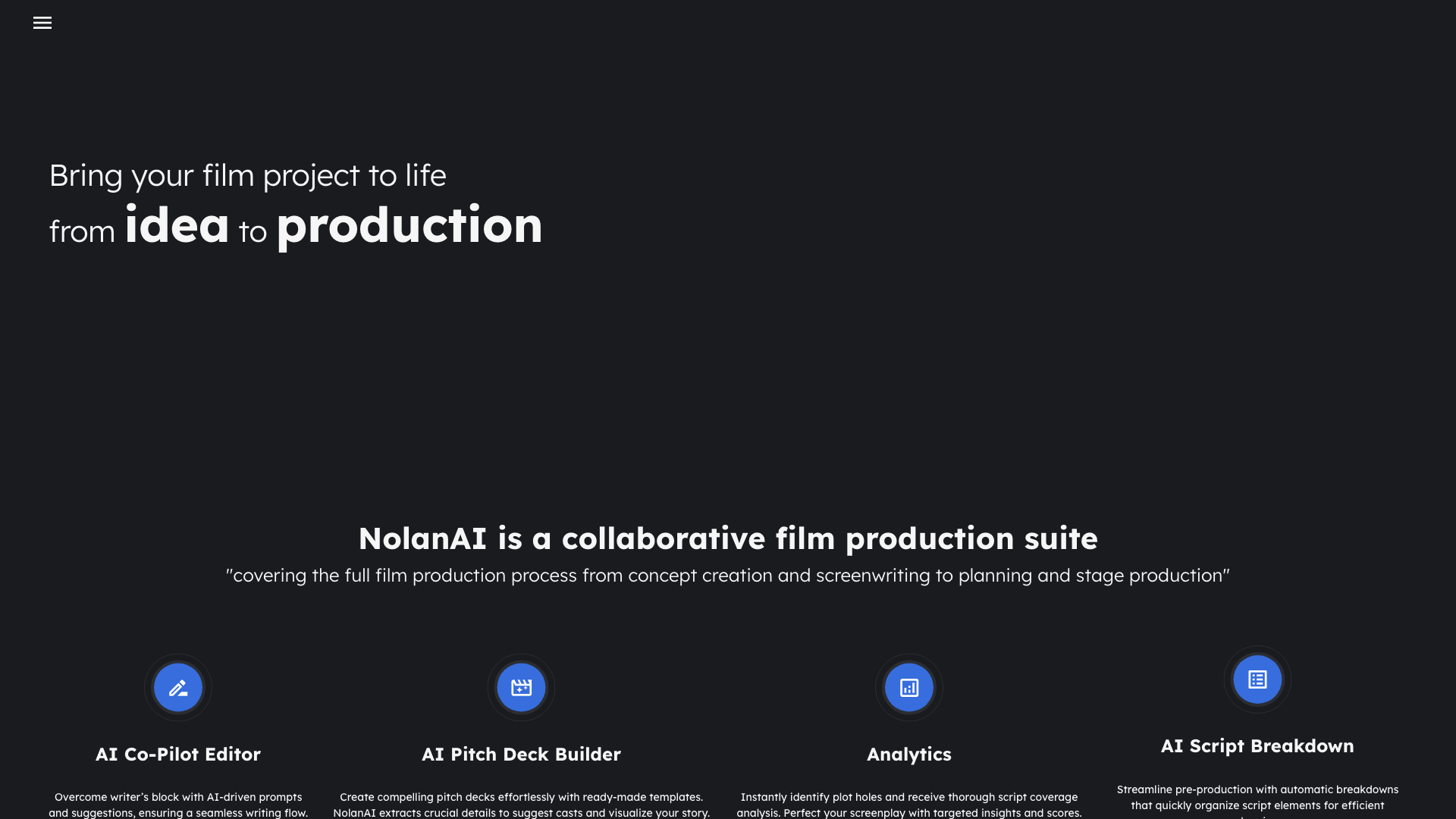 Free Script Writing Software | Nolan