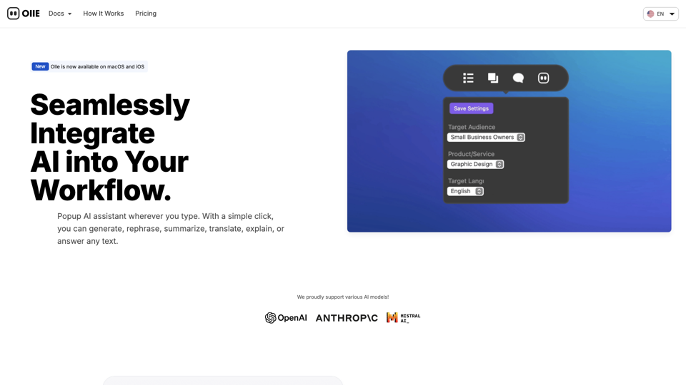 Home site's screenshot