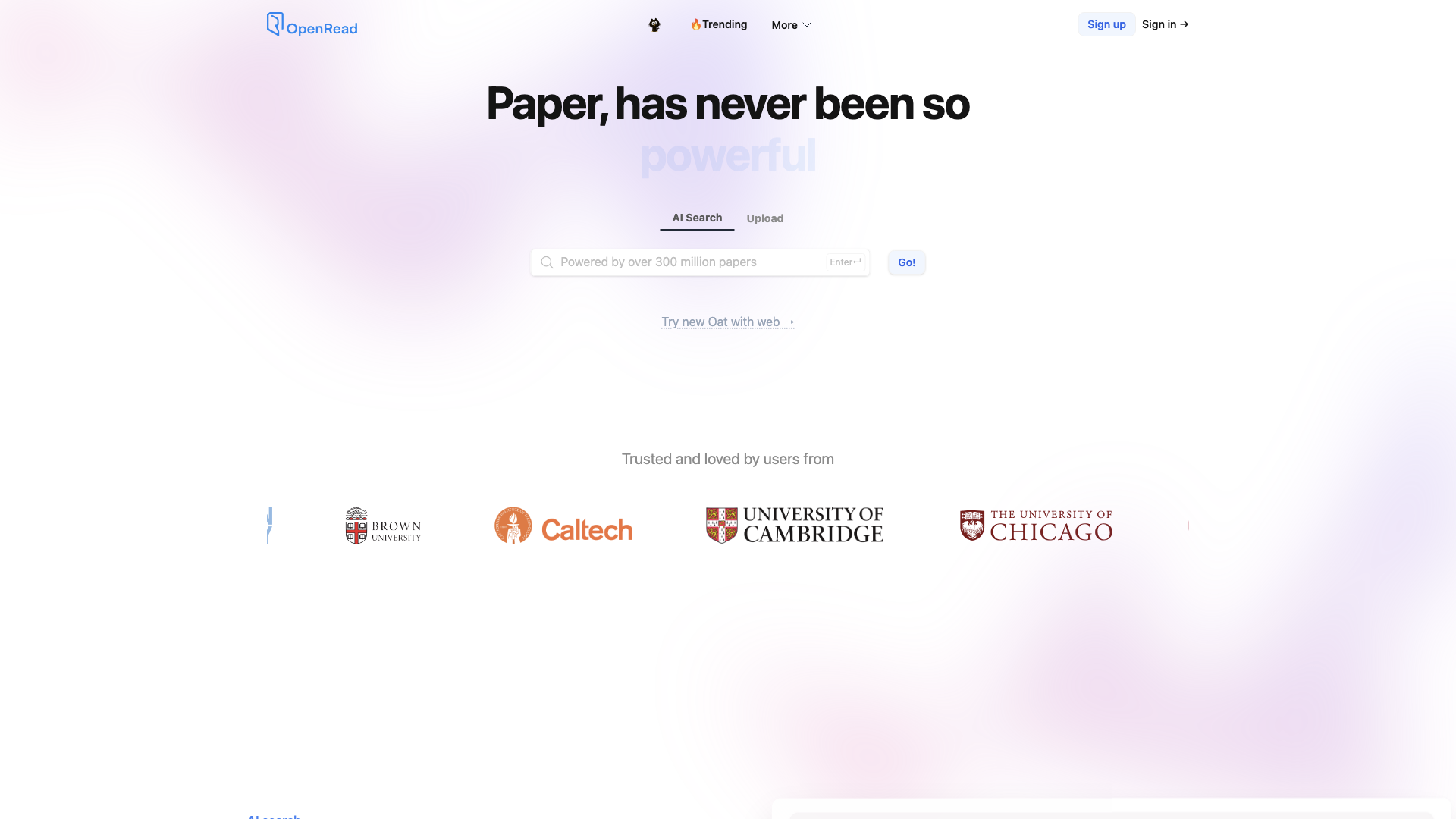 OpenRead - Let's reshape research