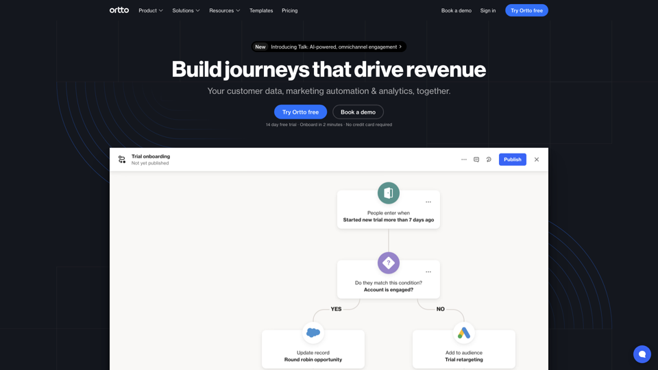 Ortto: Your customer data, marketing automation & analytics, together site's screenshot