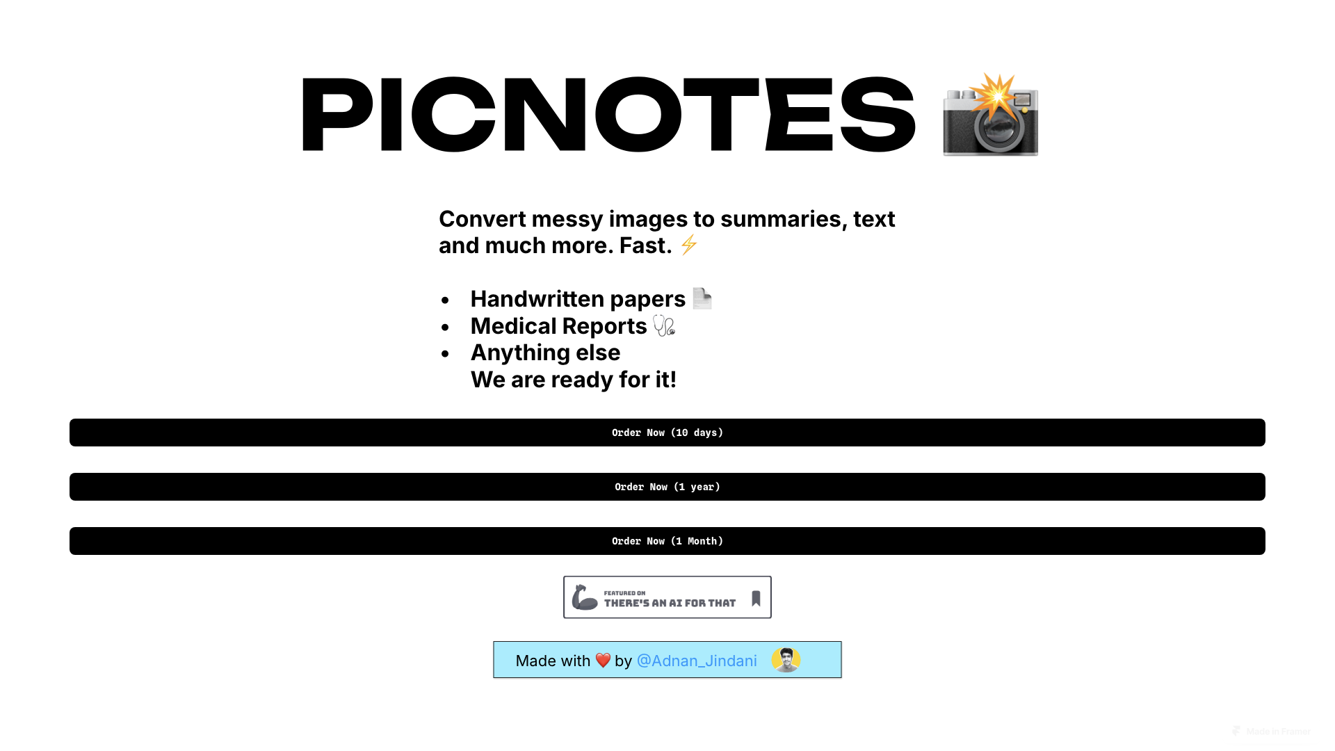 PicNotes. The #1 Image to Text Web App PicNotes. The #1 Image to Text Web App