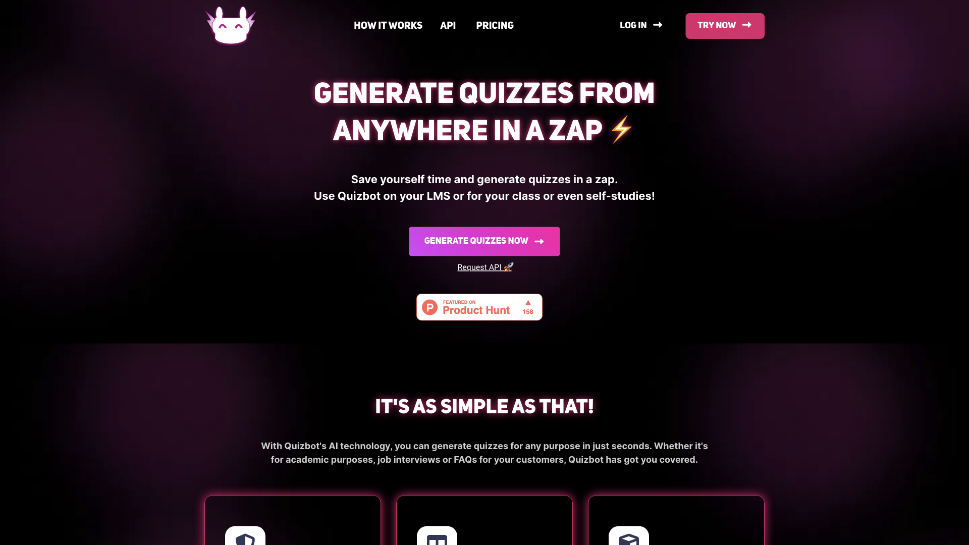 Generate Quizzes In A Snap! - Quizbot Generate Quizzes In A Snap! - Quizbot