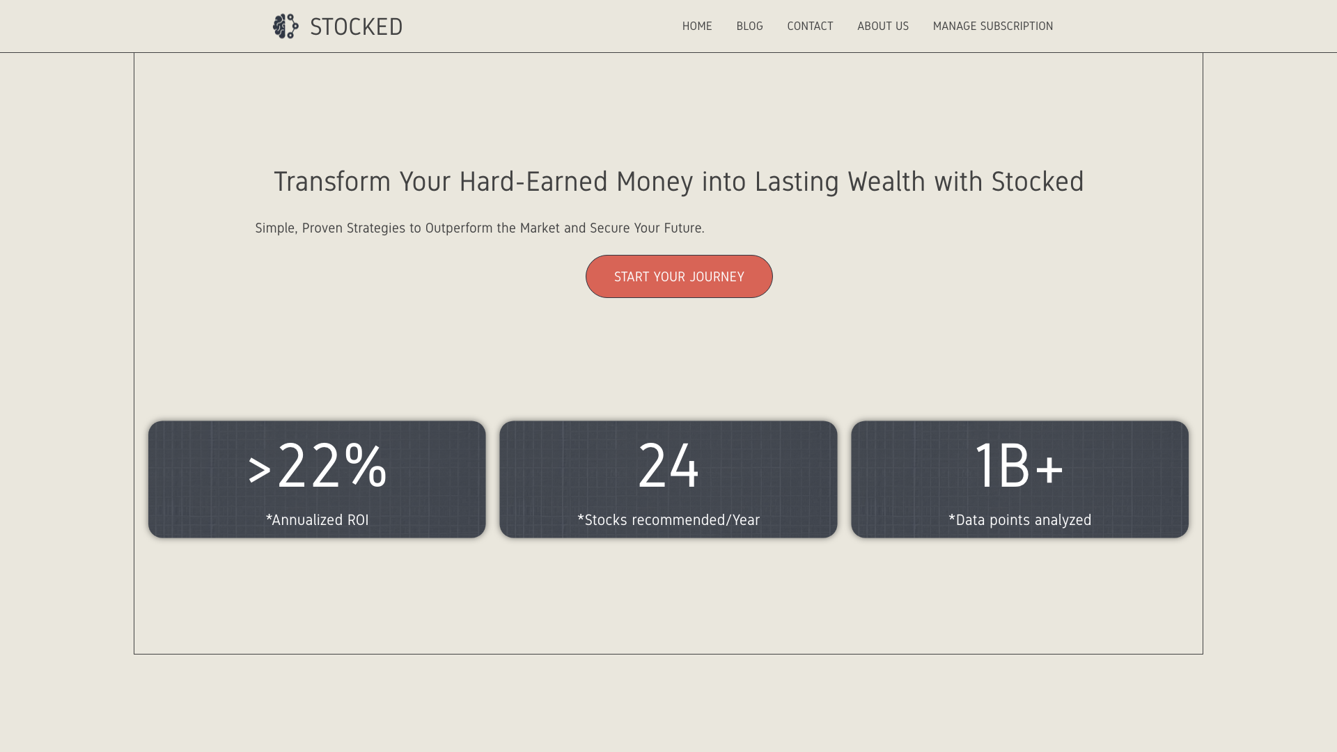 AI Quantitative Trading Stock Recommendations - Stocked AI AI Quantitative Trading Stock Recommendations - Stocked AI