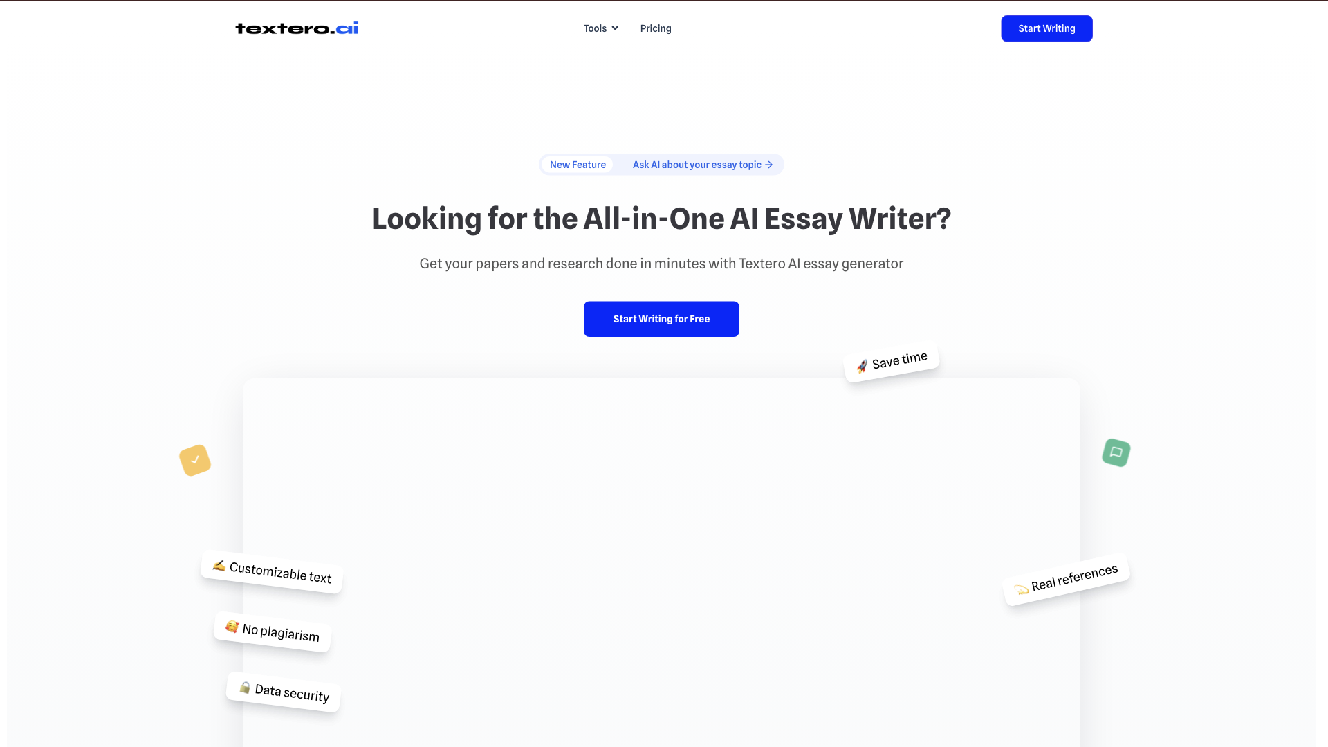 Textero AI Essay Writer