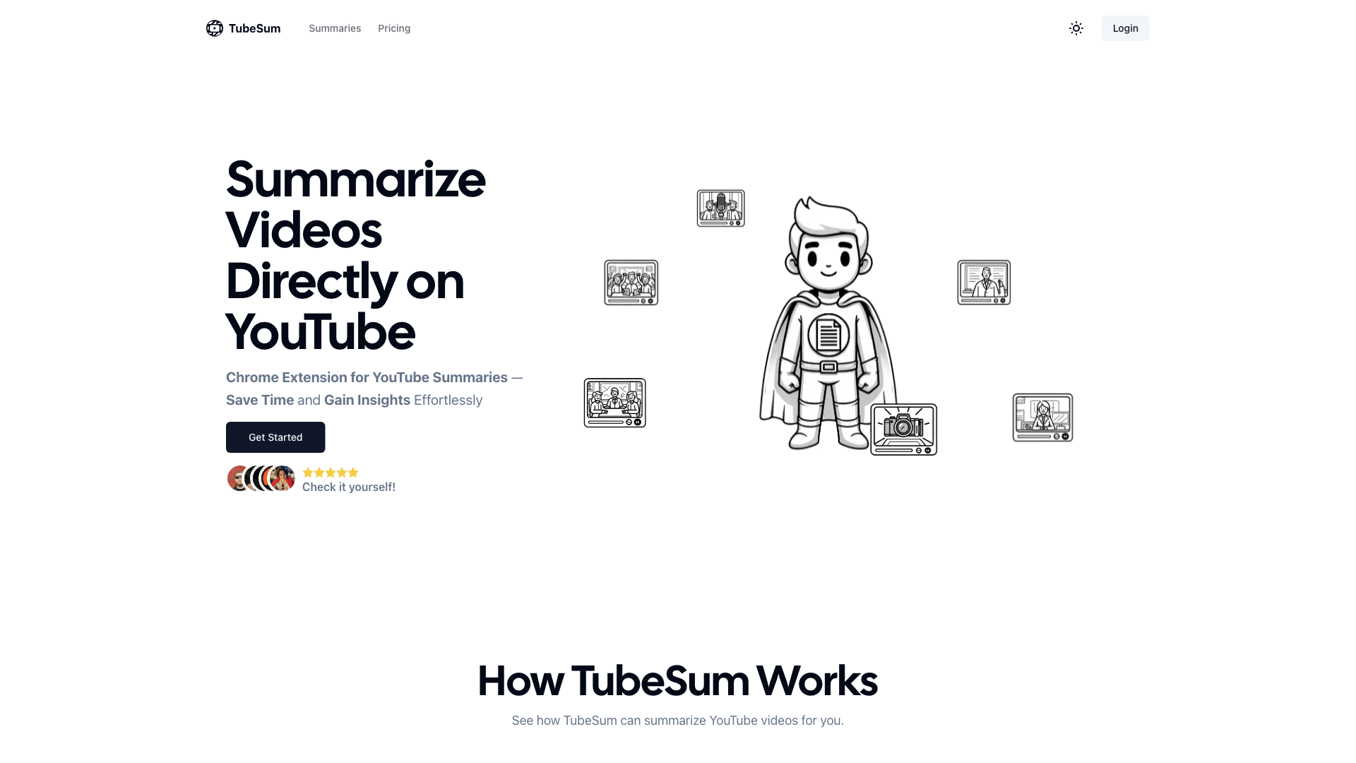 Summarize Videos Directly on YouTube | TubeSum Summarize Videos Directly on YouTube | TubeSum