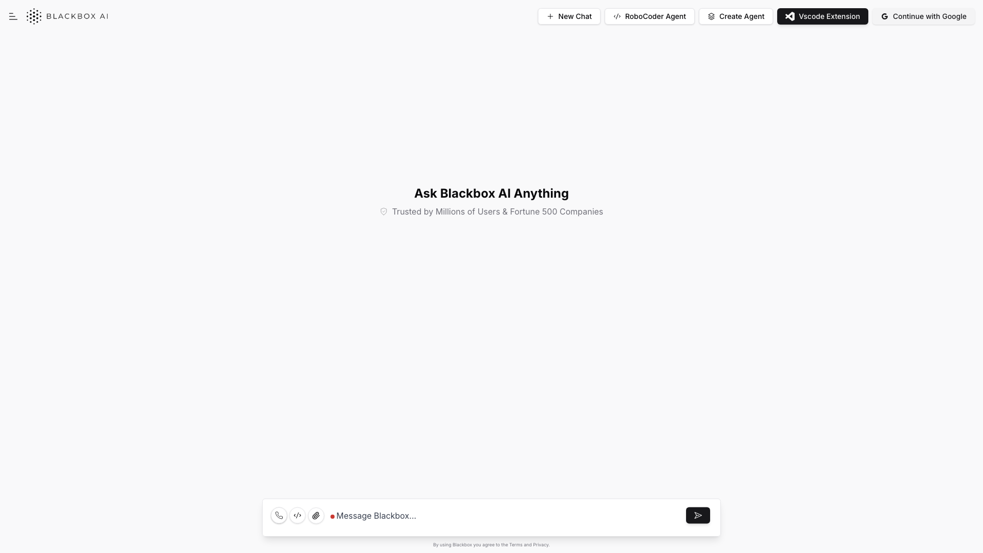 Chat Blackbox: AI Code Generation, Code Chat, Code Search