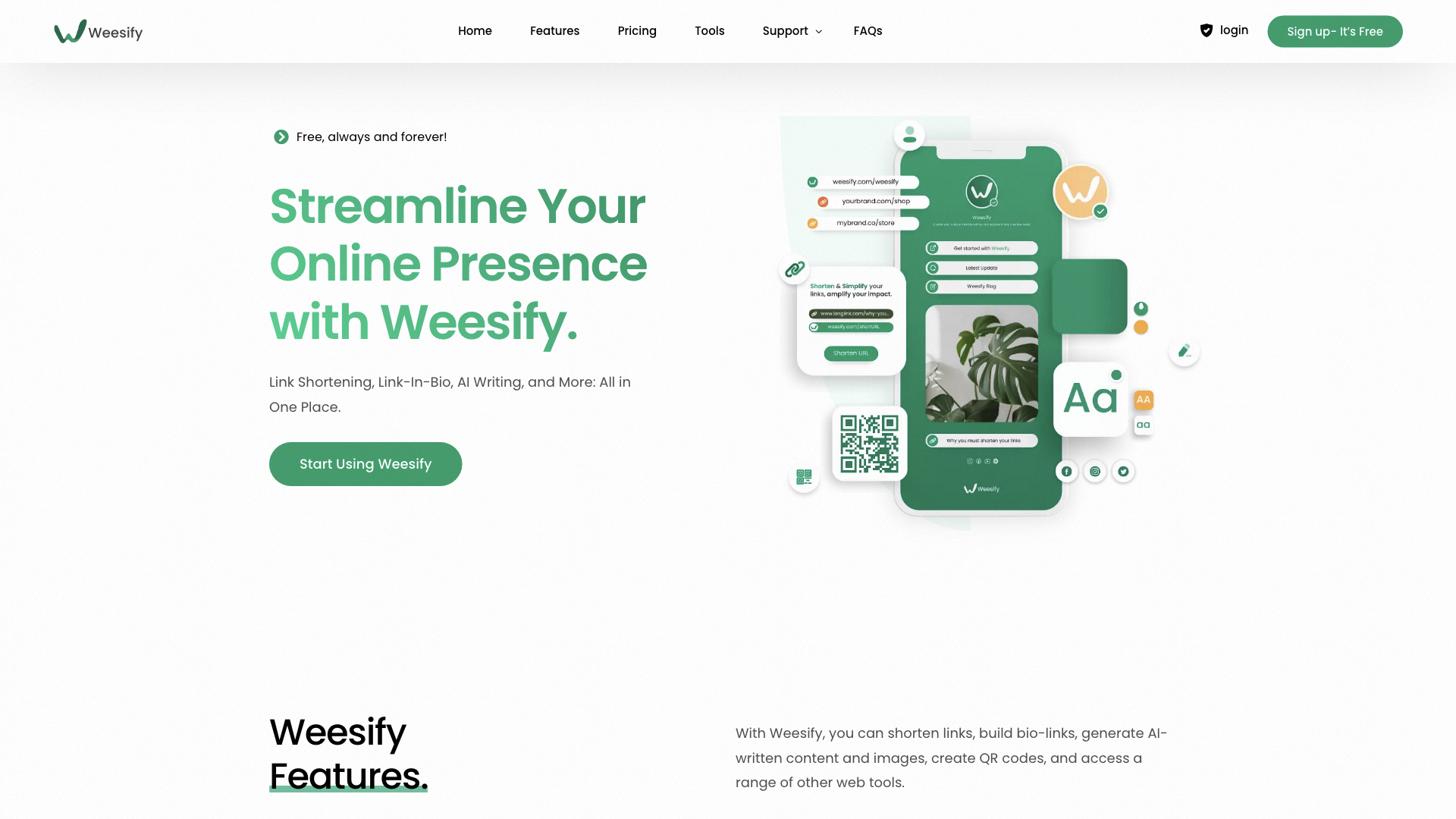 Weesify | Link shortener, Link-In-Bio, AI Writer, Next-Gen Web Tools Weesify | Link shortener, Link-In-Bio, AI Writer, Next-Gen Web Tools