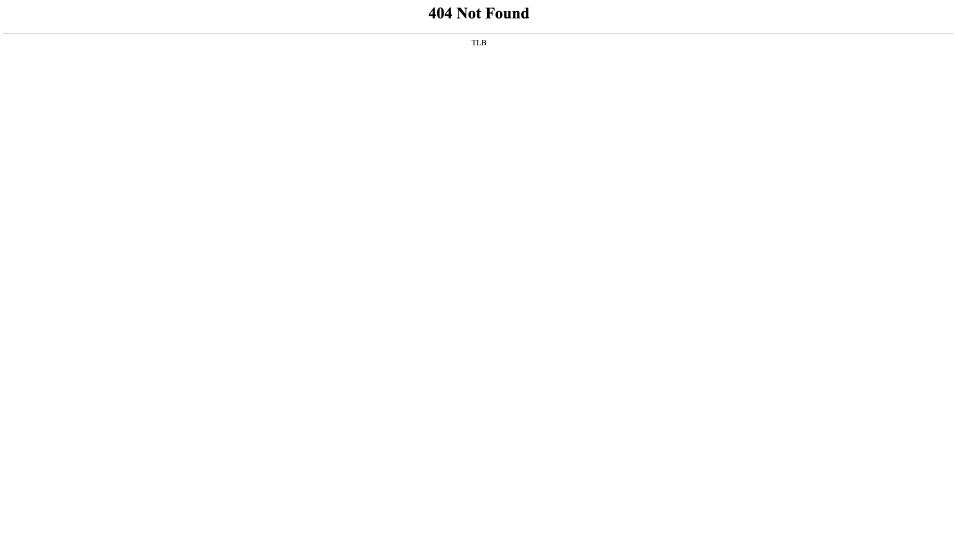 404 Not Found