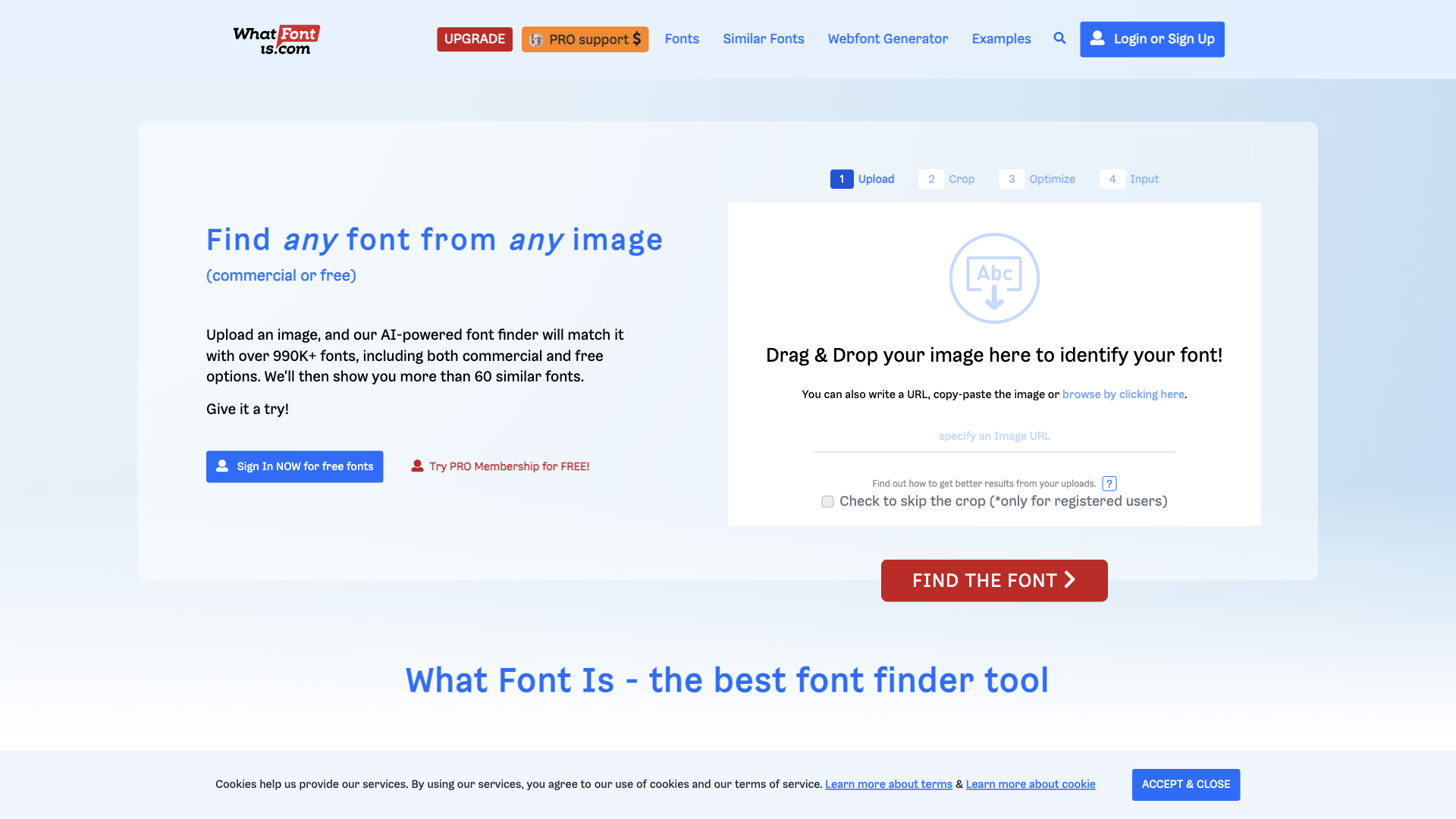 Font Finder 🔎 by What Font Is