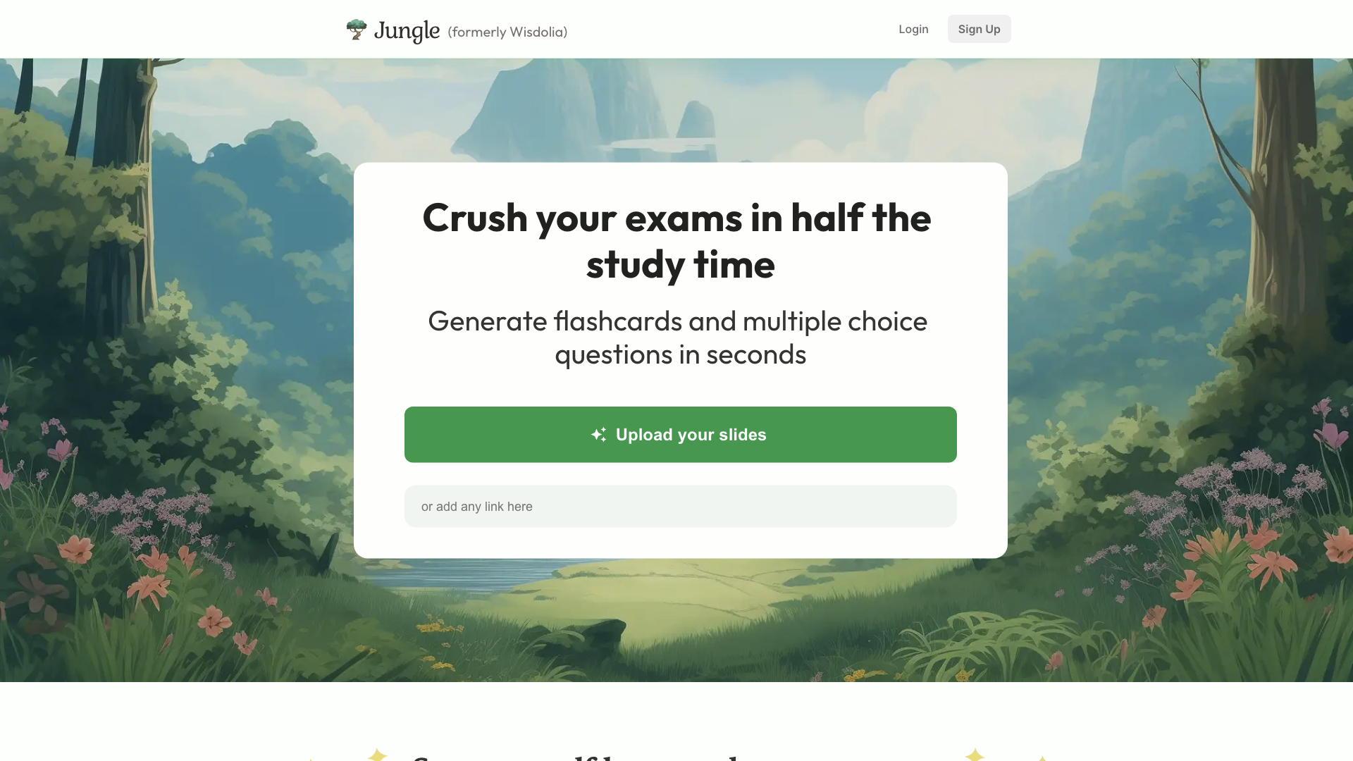 Jungle – Create flashcards in seconds, not hours