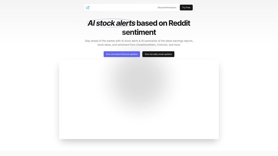 Fluid - Get AI powered summaries of /r/wallstreetbets site's screenshot
