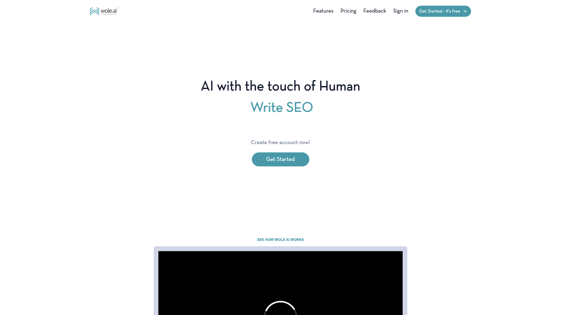 Wole.AI - Artificial Intelligence With the Touch of Human