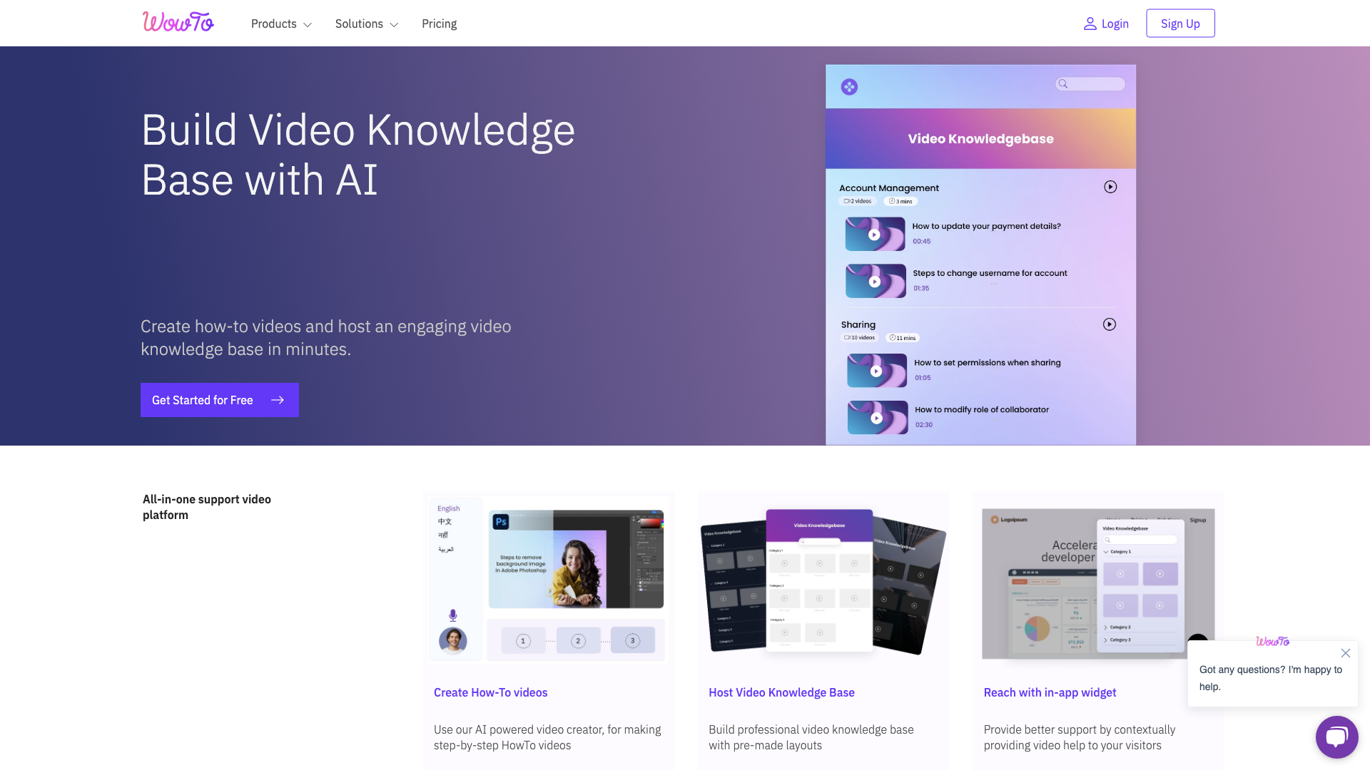 Free Video Knowledge Base Software | WowTo Free Video Knowledge Base Software | WowTo