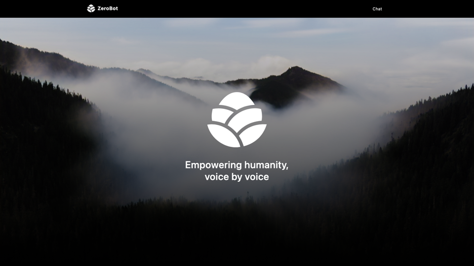 ZeroBot - Internet's #1 verbal chatbot site's screenshot