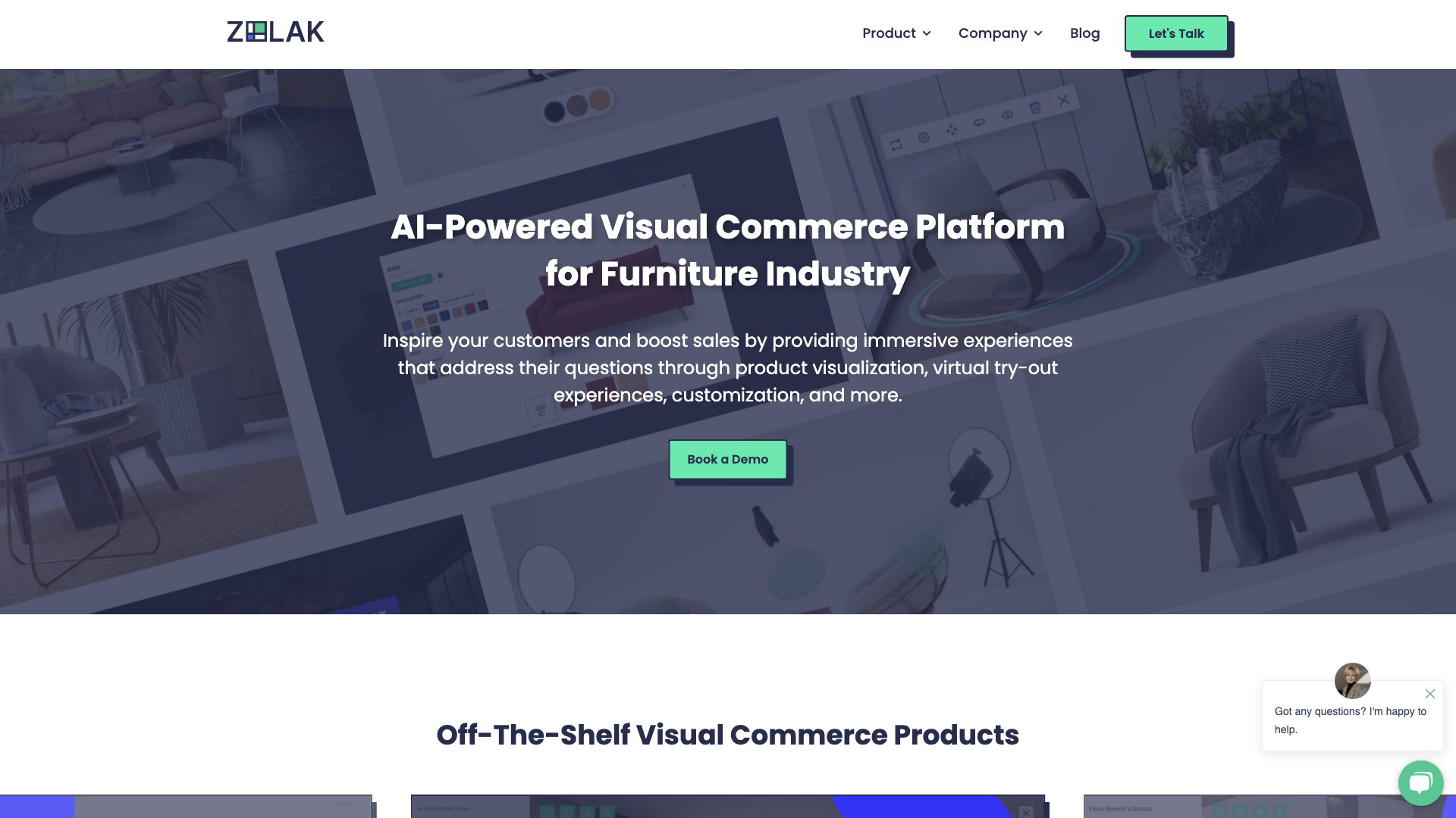 Visual Commerce Platform — Zolak