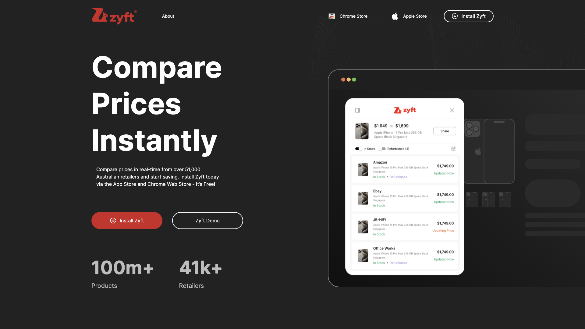 Zyft | Compare Prices in Australia