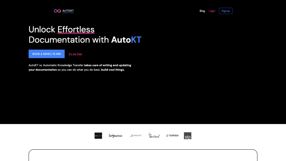 AutoKT site's screenshot