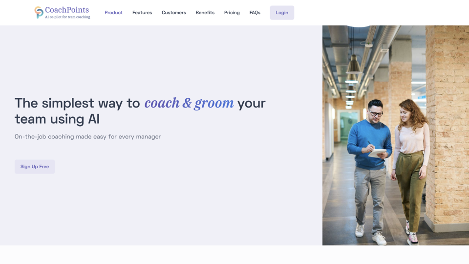 CoachPoints AI | Co-pilot for team coaching site's screenshot